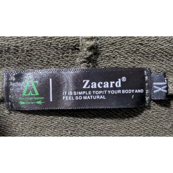 Zacard Mens Hoodie XL Gothic Grunge Steampunk Combat Goblincore Streetwear - Picture 3 of 10